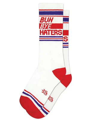 Buh Bye Haters Gym Crew Socks