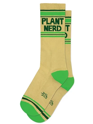 Plant Nerd Gym Crew Socks