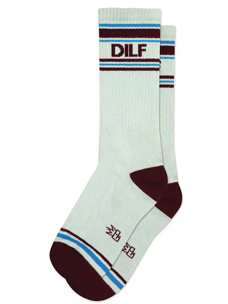 Dilf Gym Crew Socks