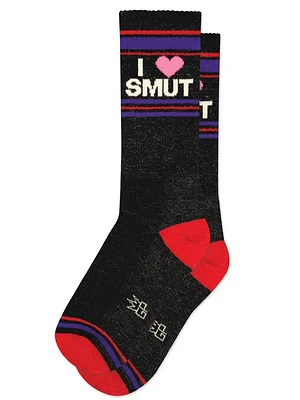 I Love Smut Gym Crew Socks