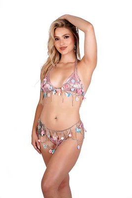 Fairy Mushroom And Butterfly Set