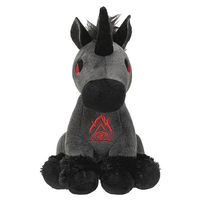 Black Unicorn Stuffed Plush