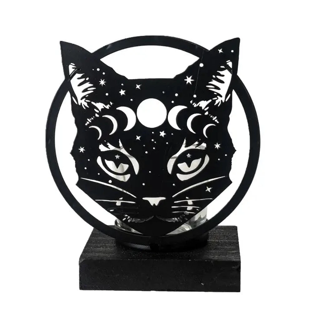 Celestial Cat Tealight Holder