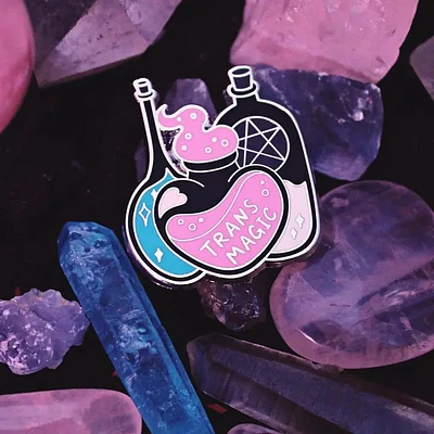 Trans Magic Pin