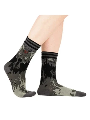 Mothman Crew Socks