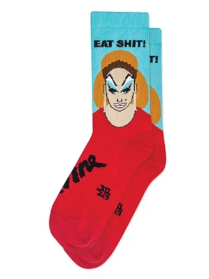 Divine Eat Shit Dress Crew Socks