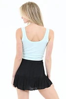 Black Ruffle Skort/Shorts