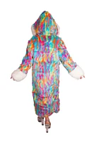 Splatter Tye Dye Long Coat