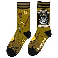 Death Tarot Nouveau Crew Socks