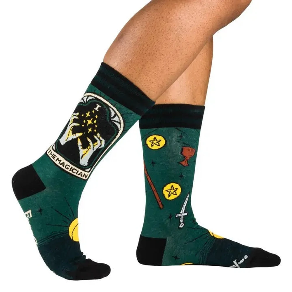 The Magician Tarot Nouveau Crew Socks