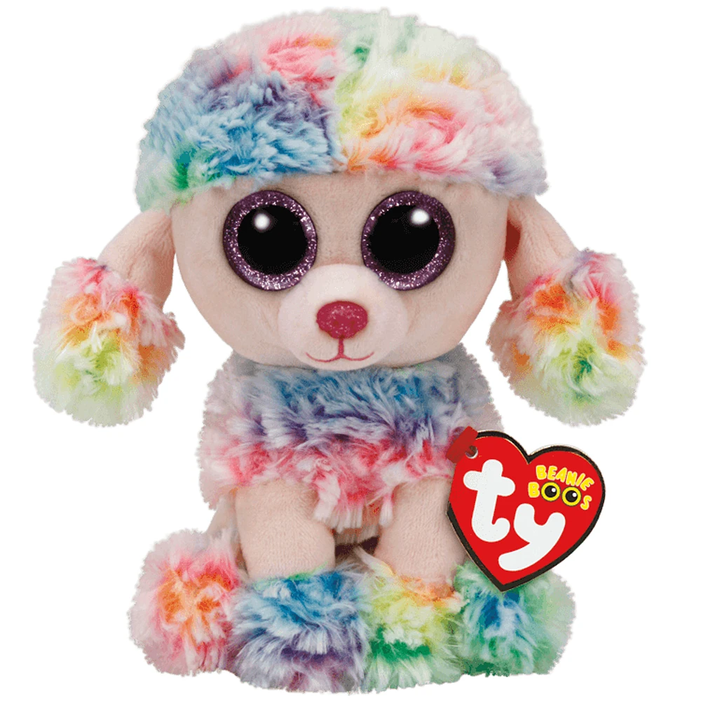 Rainbow Poodle 6"