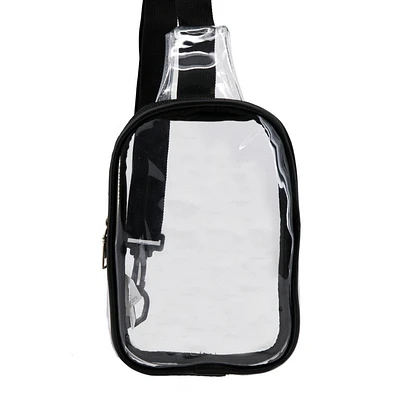 Bolso bandolera transparente