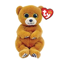 Duncan- Brown Belly Bear Plush  8 Inches