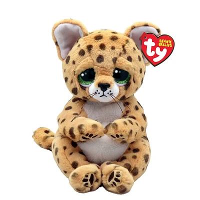 Lloyd- Leopard Tan Belly Plush 8 pulgadas