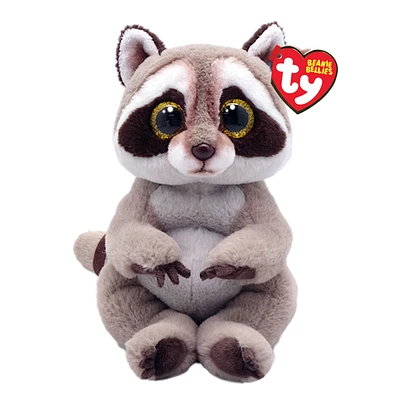 Petey Grey Raccoon 8 Inches