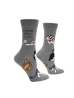 People I Love Cats Socks