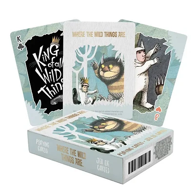 Where the Wild Things Are Playing Cards