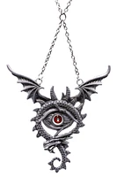 Collar De Dragón Con Ojos Malignos