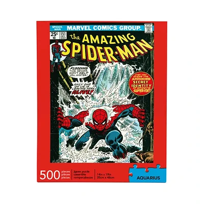 Marvel Spider-Man Cover 500 Piece Jigsaw Puzzle