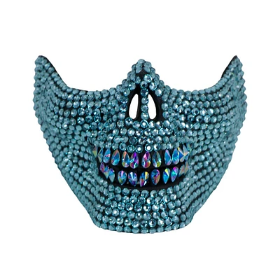 Rhinestone Skull Mask