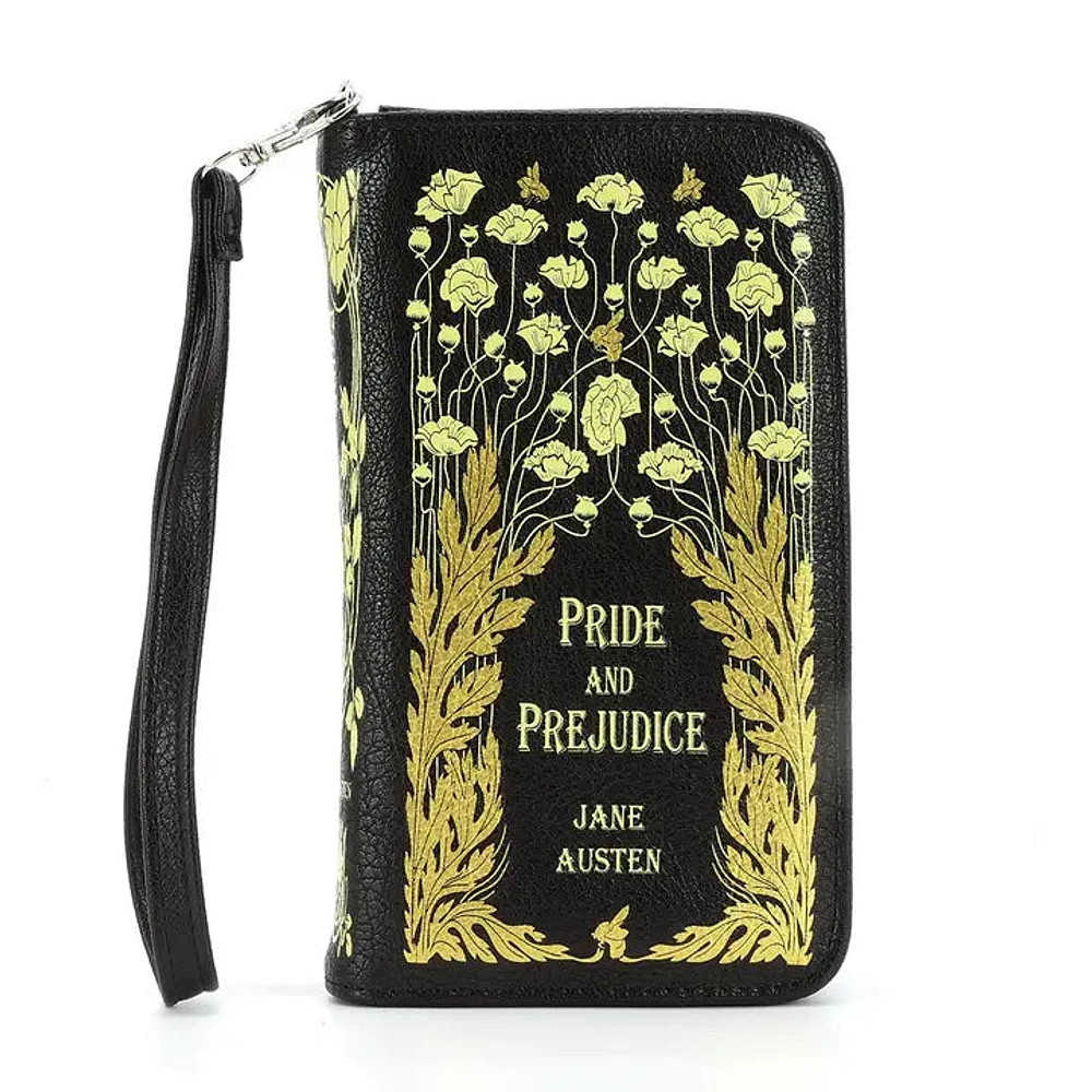 Pride And Prejudice Floral Book Wallet