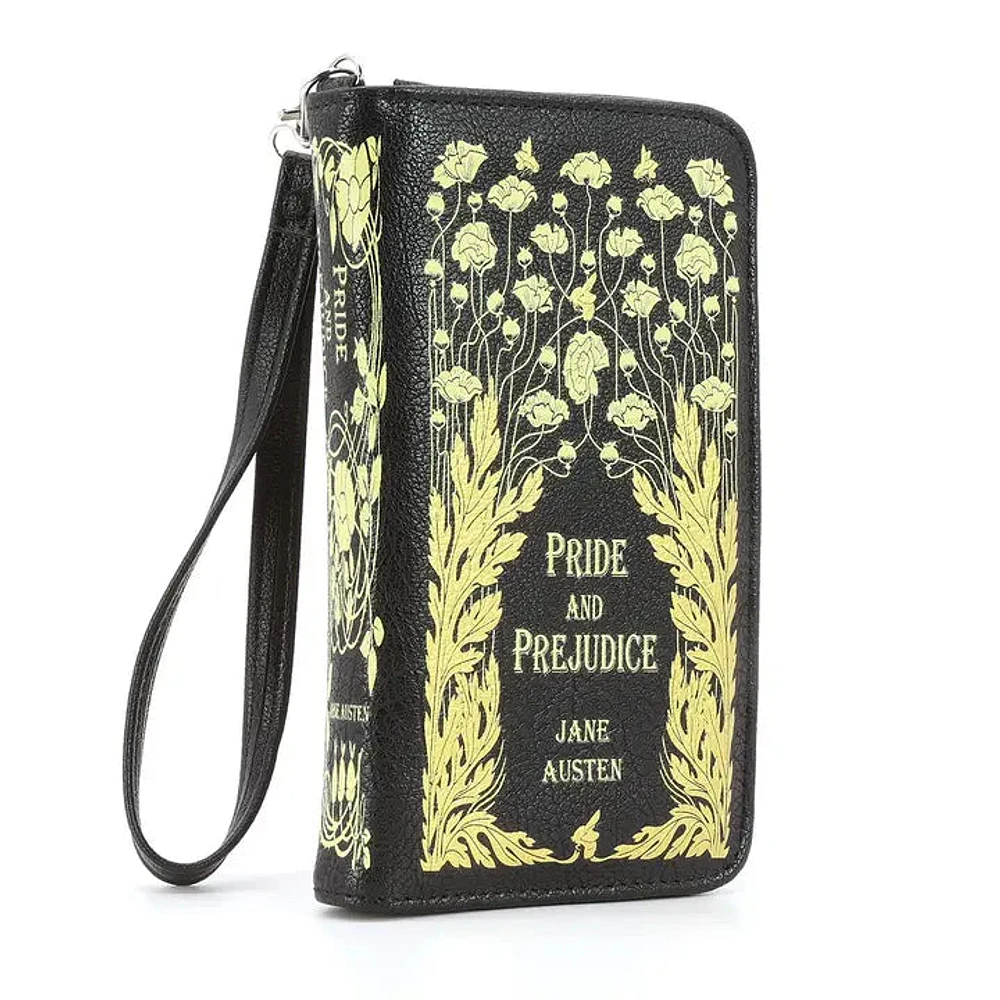 Pride And Prejudice Floral Book Wallet