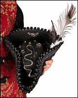 Sombrero De Pirata Con Decoración De Serpiente