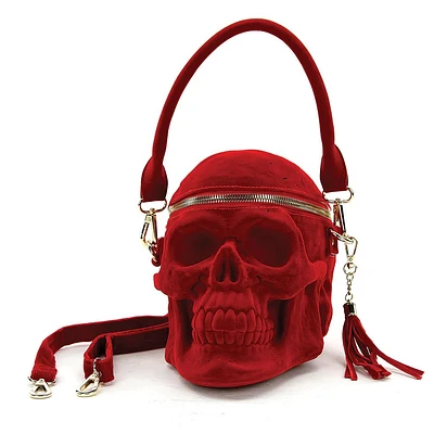 Skull In Red Velvet