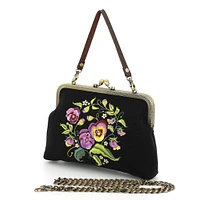 Pansy Kisslock Bag