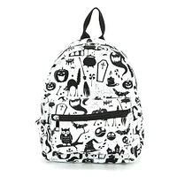 Spooky Nights Collage Mini Backpack