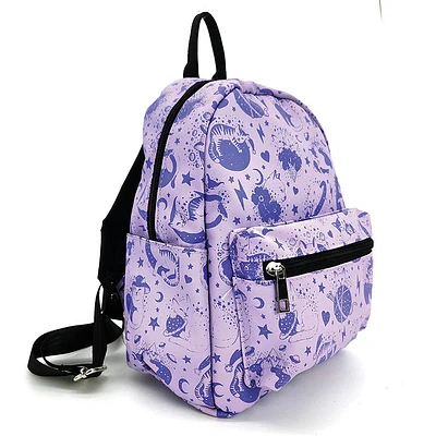 Celestial Cat Collage Mini Backpack