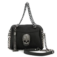 Bolso Metsl Pequeño Con Calavera