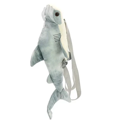 Hammer Head Shark Plush Backpack