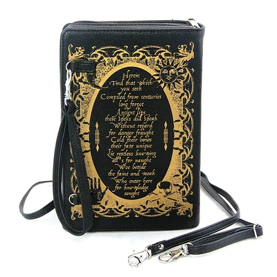 Book Of Spells Clutch Bag