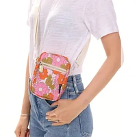 Mini Brick Floral Red And Pink Bag