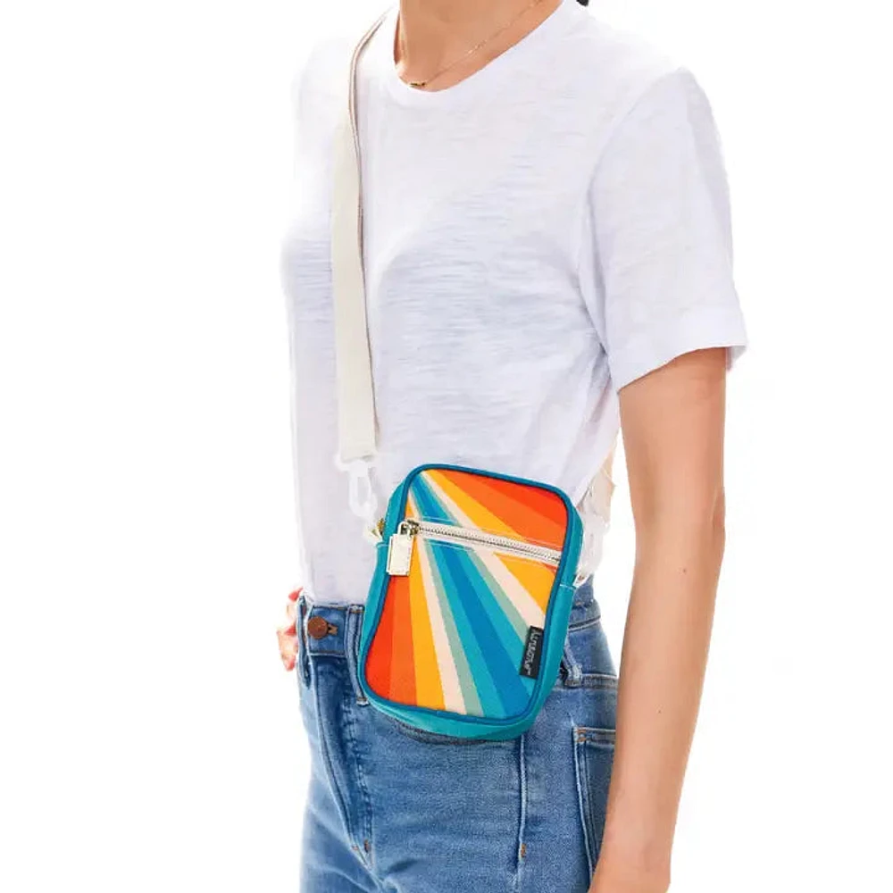 Mini Brick Retro Rainbow Bag