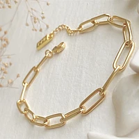 Montmartre Paperclip Chain Anklet