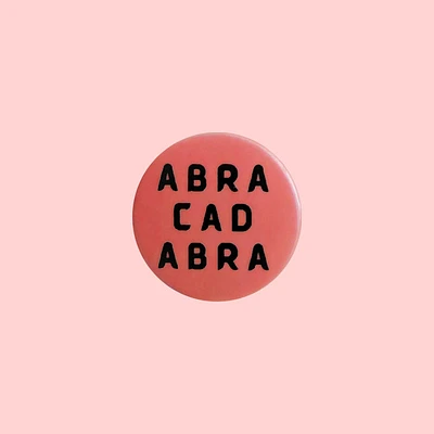 Red Abracadabra Lady Gaga Pin