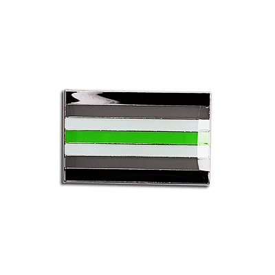 Agender Flag Pin