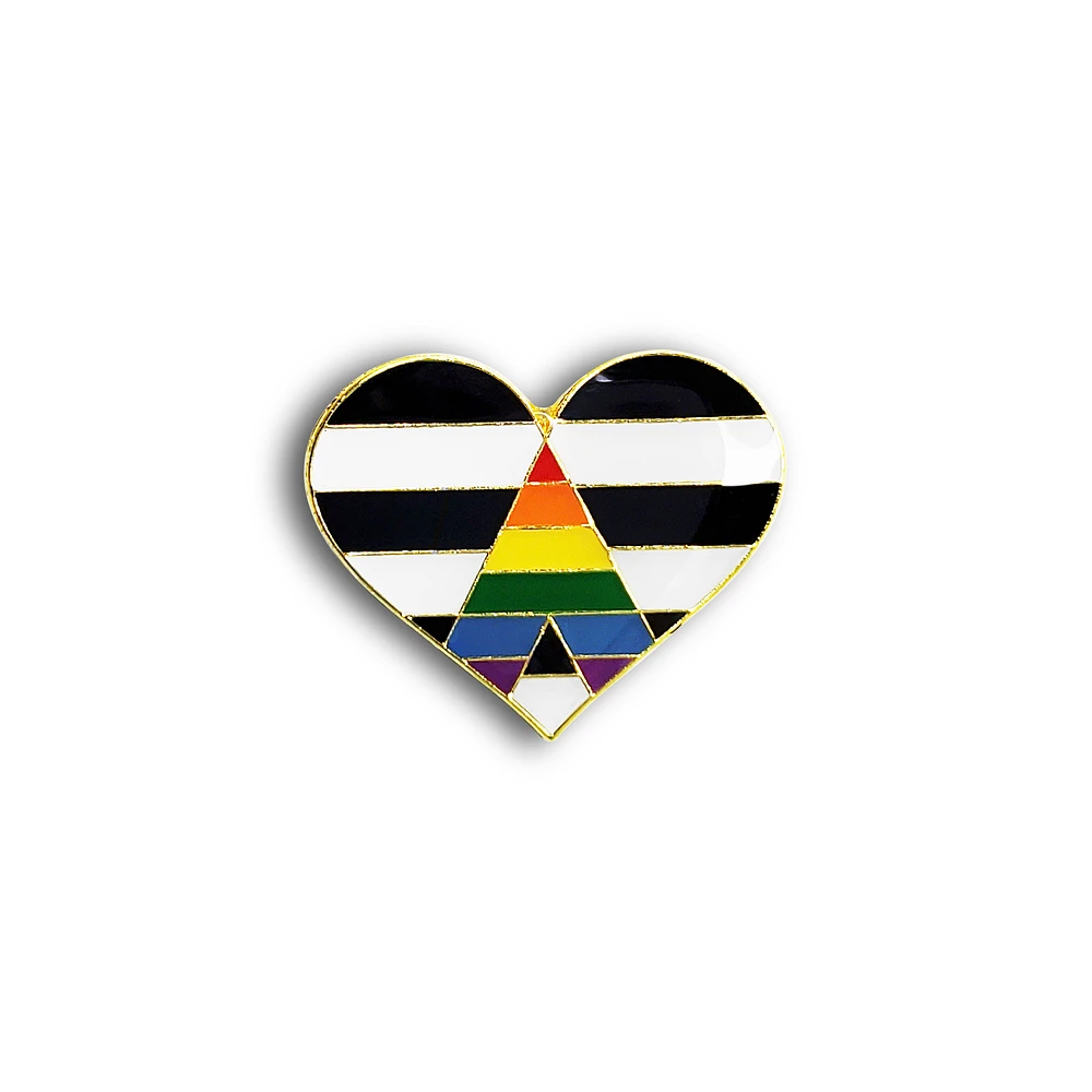 Ally Heart Shape Pin