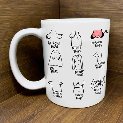 Taza Una multitud de tetas