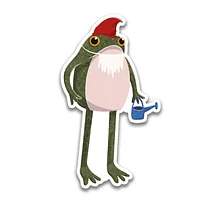 Gnome Frogson Frog Sticker