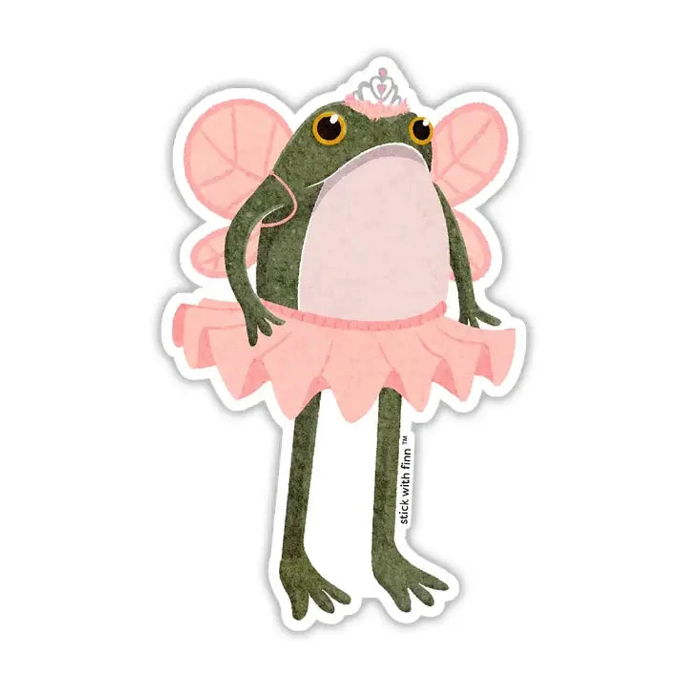 Fairy Princess Frogson Sticker