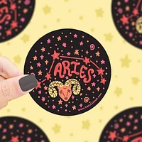 Aries Constellation Zokiak Sticker