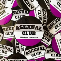 Asexual Pride Club Sticker