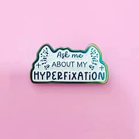 Pregúntame acerca de mi pin de hiperfijación