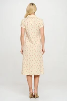 Sweet Cherry Print Dress
