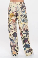 Botanical Cargo Pants