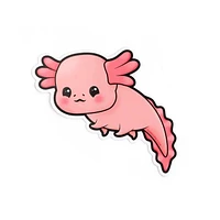 Axolotl Sticker