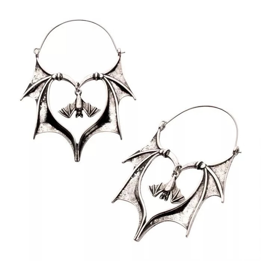 Bat Wings W/ Tiny Bat Plug Hanger